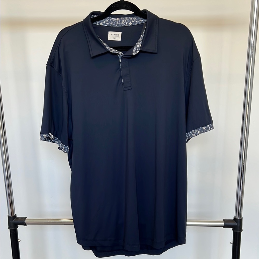 Mantra Men's Navy Golf Shirt
